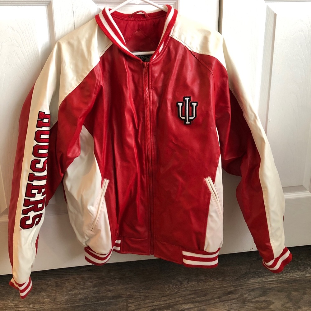 Steve & Barry’s brand Hoosiers Leather Coat for Men Size M